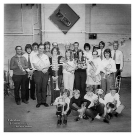 Fakenham Town Band in the 1970s